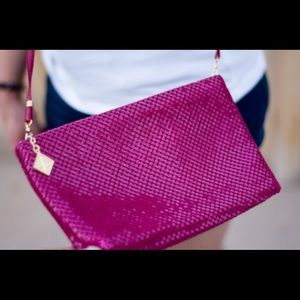 Whiting and Davis International Magenta Purse